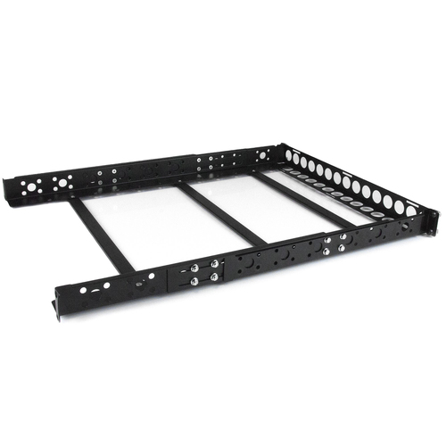 StarTech.com 1U Fixed 19" Adjustable Depth Universal Server Rack Rails