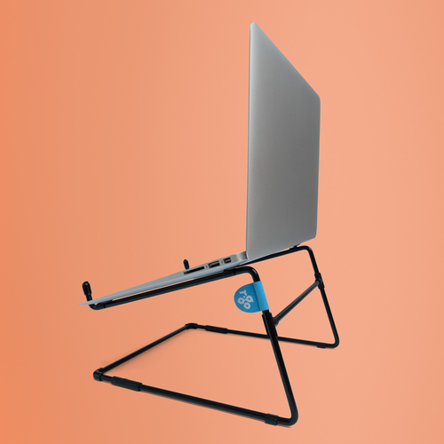 R-Go Tools Support pour ordinateur portable R-Go Steel Office, adapté pour 10-22 pouces, noir