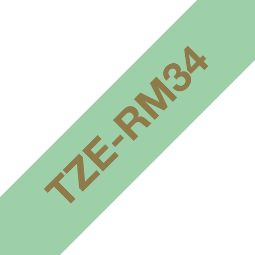 Brother TZE-RM34 printer ribbon Gold