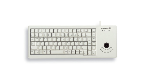 CHERRY XS Trackball keyboard Universal USB QWERTY US English Grey