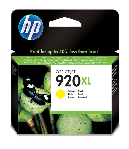 HP 920XL High Yield Yellow Original Ink Cartridge