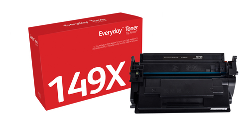 Everyday™ Black Toner by Xerox compatible with HP 149X (W1490X), High capacity
