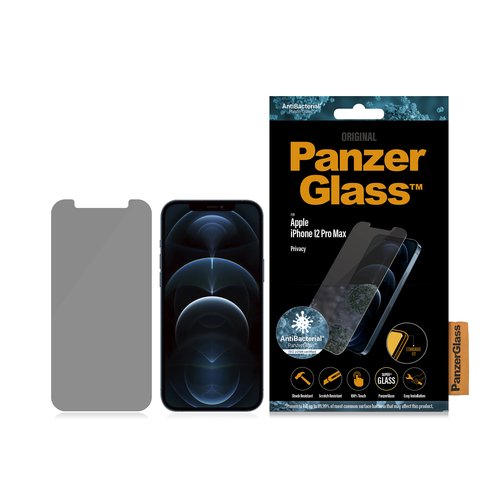 PanzerGlass ® Privacy Screen Protector iPhone 12 Pro Max | Standard Fit Doorzichtige schermbeschermer Apple 1 stuk(s)