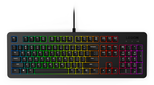 Lenovo K310 toetsenbord Gamen USB Amerikaans Engels Zwart