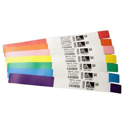 Zebra Z-Band Splash Roze Zelfklevend printerlabel