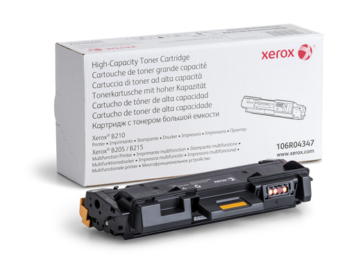 Xerox Genuine ® B205 Multifunction Printer​/​B210 Printer​/​B215 Multifunction Printer Black High capacity Toner Cartridge (3000 Pages) - 106R04347
