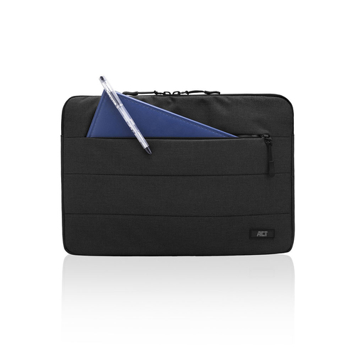 ACT AC8515 laptop case 35.8 cm (14.1") Sleeve case Black