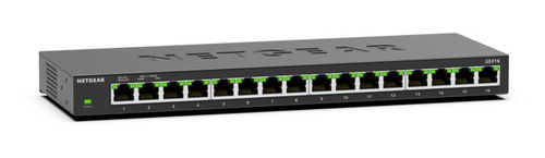 NETGEAR GS316 Non-géré L2 Gigabit Ethernet (10/100/1000) Noir