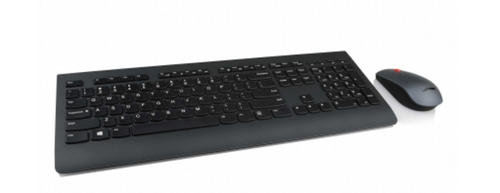 Lenovo 4X30H56800 keyboard Mouse included RF Wireless AZERTY Belgian Black