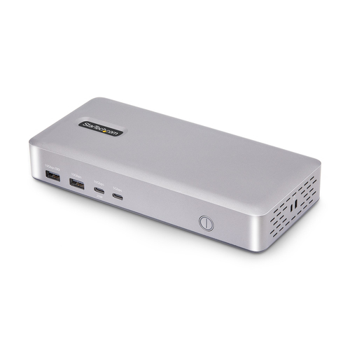 StarTech.com USB4 Docking Station, USB-C 40Gbps, Dual HDMI Video, Tot 2x 4K 60Hz 4:4:4 (RGB) of 2x 4K 120Hz 4:2:2, Multi-Monitor Dock, 6x USB, 2.5GbE, 100W PD