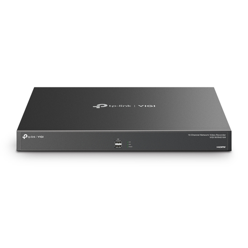 TP-Link VIGI NVR4016H Netwerk Video Recorder (NVR) Zwart