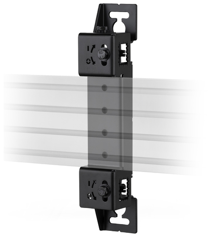 B-Tech SYSTEM X - Adjustable Height and Depth Rail Mounting Bracket