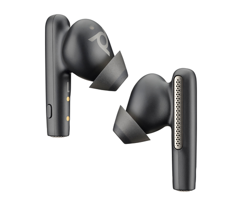 HP Poly Voyager Free 60+ UC Carbon Black Earbuds + BT700 USB-C-adapter + oplaadcase met touchscreen