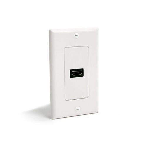 StarTech.com HDMIPLATE Plaque de commutation et obturateur Blanc