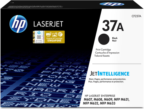 HP 37A Black Original LaserJet Toner Cartridge