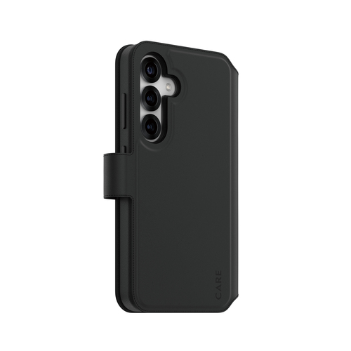 PanzerGlass CARE™ by ® Tango 2-in-1 Wallet Case w. Qi Compatible Samsung Galaxy S25
