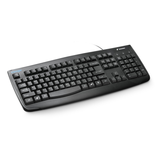 Kensington K64407ES clavier Bureau USB QWERTY Espagnole Noir