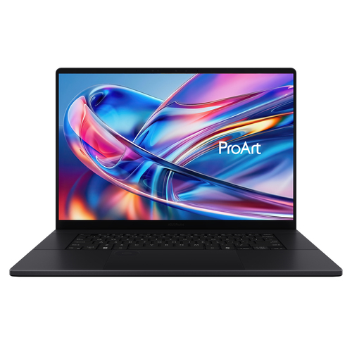 ASUS ProArt P16 H7606WX-SE002X Copilot+ PC AMD Ryzen AI 9 HX 370 Laptop 40.6 cm (16") Touchscreen WQUXGA 64 GB LPDDR5x-SDRAM 4 TB SSD NVIDIA GeForce RTX 5090 Wi-Fi 7 (802.11be) Windows 11 Pro Belgian Black