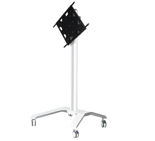 B-Tech Flat Screen Trolley with Flip Rotation (VESA 600 x 400) - 1.7m Column