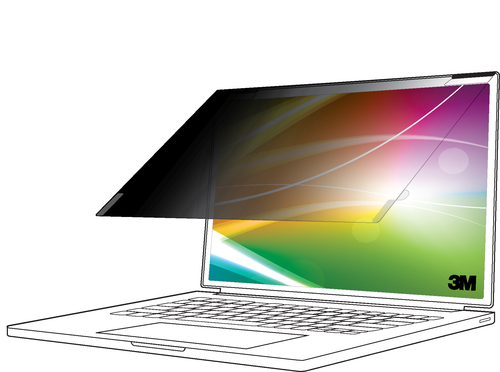 3M Filtre de confidentialité de l'écran lumineux pour Apple® MacBook Air® 13 M2-M4, 16:10, BPNAP006