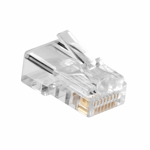 ACT AC4110 wire connector RJ45 Silver, Transparent