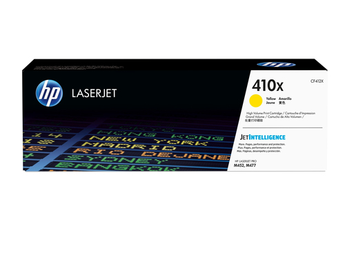 HP Toner/410X HY Yellow LaserJet Cart