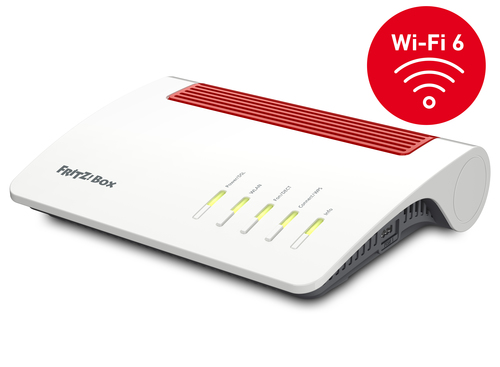 Box FRITZ! 7590 AX routeur sans fil Gigabit Ethernet Bi-bande (2,4 GHz / 5 GHz) Blanc