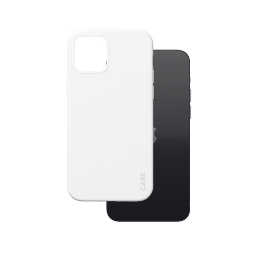 PanzerGlass CARE™ by ® Case White Orchid iPhone 12 coque de protection pour téléphones portables Housse Blanc