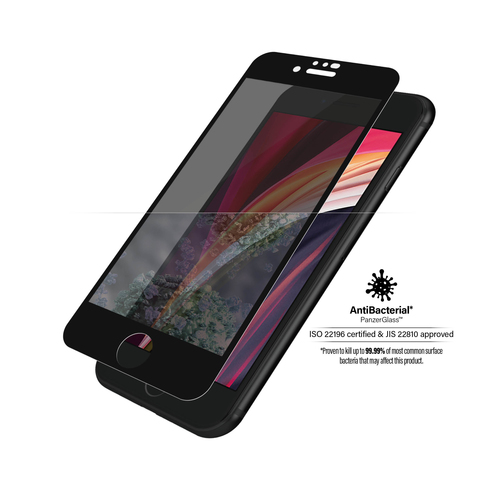 PanzerGlass ® Privacy Screen Protector iPhone SE (2020/2022) | 8 | 7 | 6 | 6s | Edge-to-Edge Clear screen protector Apple 1 pc(s)