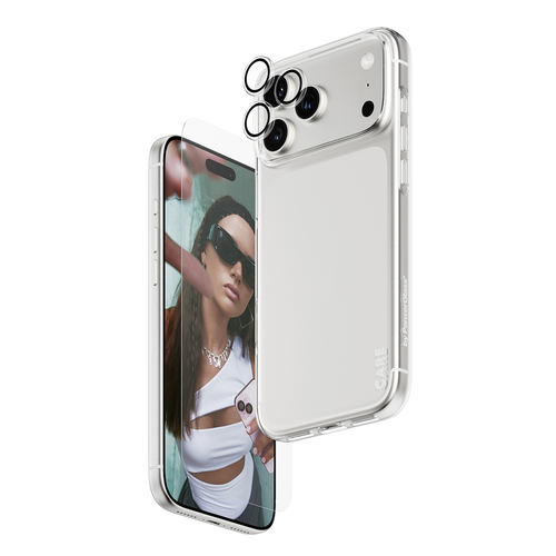 PanzerGlass SAFE. | CARE™ by ® 3-in-1 Combo Bundle iPhone 17 Pro Max Doorzichtige schermbeschermer Apple 1 stuk(s)