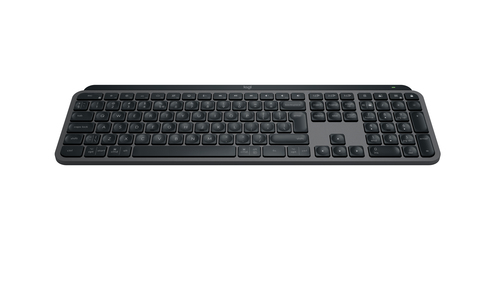 Logitech MX Keys S keyboard RF Wireless + Bluetooth AZERTY Belgian Graphite