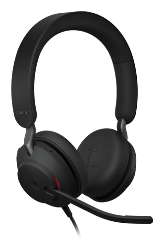 Jabra Evolve2 40 SE Headset Wired Head-band Calls/Music USB Type-C / USB Type-A Black