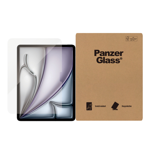 PanzerGlass ® Screen Protector iPad Air 11'' (2024-2026) | iPad 11'' (2025-2026) | iPad 10.9'' (2022) | Ultra-Wide Fit | Bulk Clear screen protector Apple 50 pc(s)