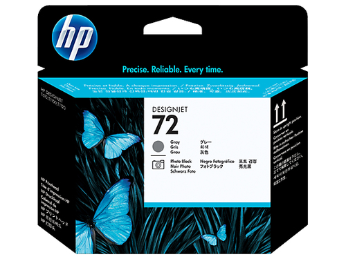 HP No72 Grey and Photo Black Printhead