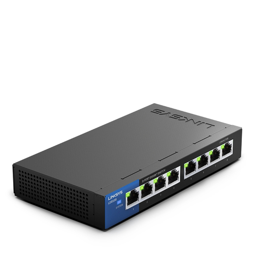 Linksys 8-Port Business Desktop Gigabit Switch (LGS108)