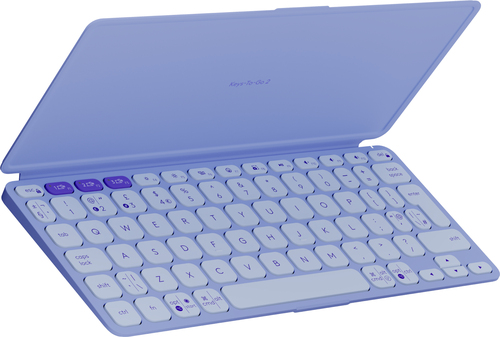 Logitech Keys-To-Go 2 keyboard Universal Bluetooth QWERTY US International Lilac