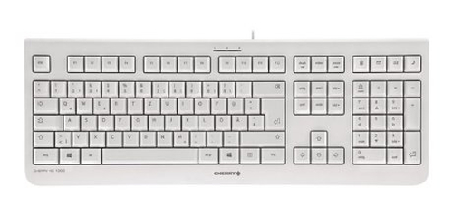 CHERRY KC 1000 clavier Universel USB Espagnole Gris
