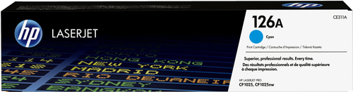 HP Toner/126A Cyan LaserJet Print Cart