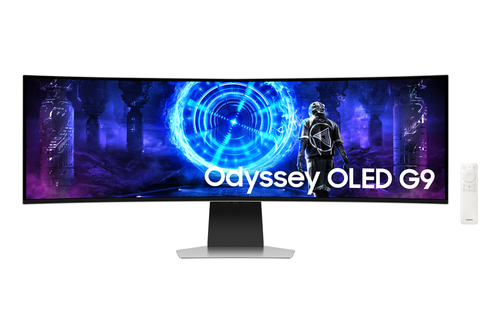 Samsung S49DG954SU computer monitor 124.5 cm (49") 5120 x 1440 pixels Dual QHD OLED Silver