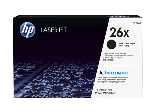 HP Toner/26X HY Black LaserJet Cartridge