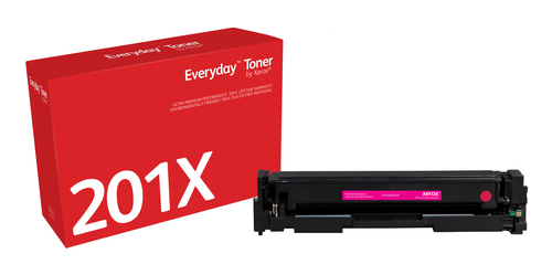 Everyday ™ Magenta Toner by Xerox compatible with HP 201X (CF403X/ CRG-045HM), High capacity