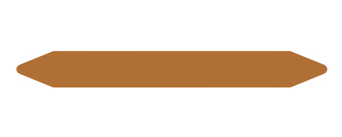 Brother LTZ1R026FPIP self-adhesive label Brown 351 pc(s)