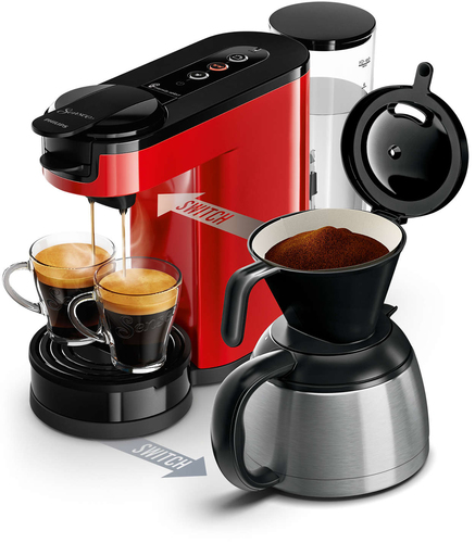 Senseo HD6592/84 machine à café Semi-automatique Machine à café 2-en-1 1 L