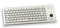 CHERRY G84-4400 keyboard Universal PS/2 AZERTY French Grey