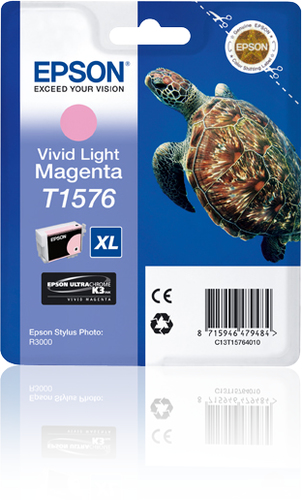 Epson Turtle T1576 Vivid Light Magenta