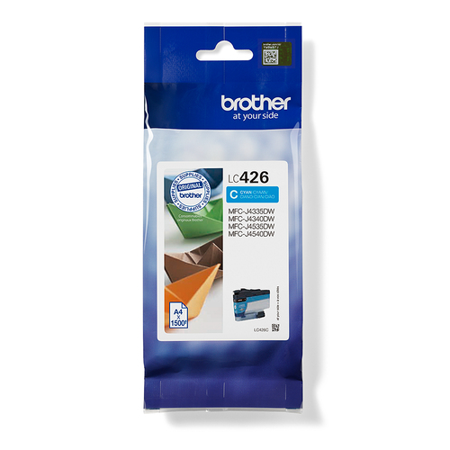 Brother LC426C inktcartridge 1 stuk(s) Origineel Cyaan Brother LC426C inktcartridge 1 stuk(s) Origineel Cyaan