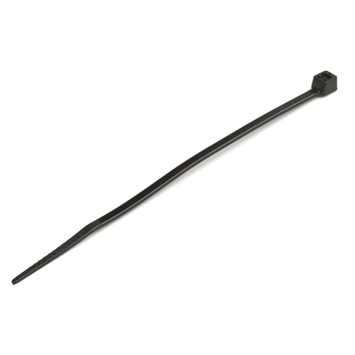 StarTech.com Colliers de Serrage 10 cm Noirs - Largeur 2 mm - Diam. faisceau 22 mm - Résistance traction 8 kg - Fermeture glissière autobloquante nylon avec pointe incurvée - 94V-2/UL -1000 pcs