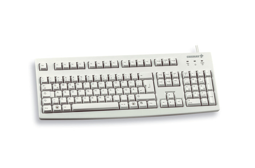 CHERRY G83-6104 toetsenbord Universeel USB QWERTY Amerikaans Engels Grijs
