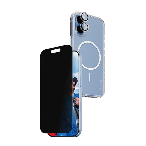 PanzerGlass ® | CARE by ® 3-in-1 Flagship Privacy Bundle iPhone 17 Doorzichtige schermbeschermer Apple 1 stuk(s)