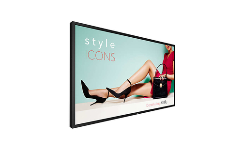 Philips 55BDL4002H Digital signage flat panel 139.7 cm (55") LCD 2500 cd/m² Full HD Black Android 24/7